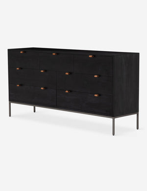 Open Box: Rosamonde 7-Drawer Dresser, Black