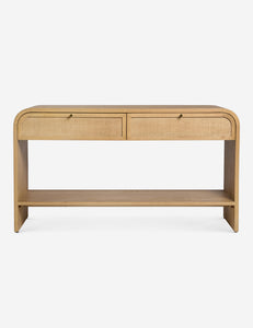 Open Box: Suzette Console Table, Natural Oak