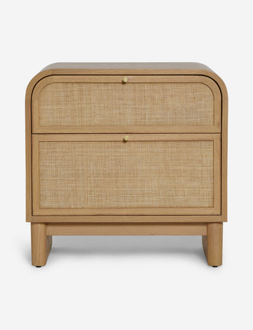 Open Box: Suzette Nightstand, Natural Oak