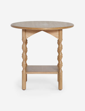 Open Box: Topia Round Side Table, Natural by Ginny Macdonald