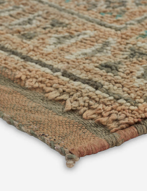 Vintage Moroccan Hand-Knotted Wool Rug No. 13, 6'2