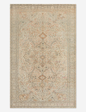 Vintage Turkish Hand-Knotted Wool Rug No. 322, 6'4