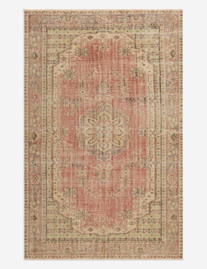 Vintage Turkish Hand-Knotted Wool Rug No. 329, 5'9