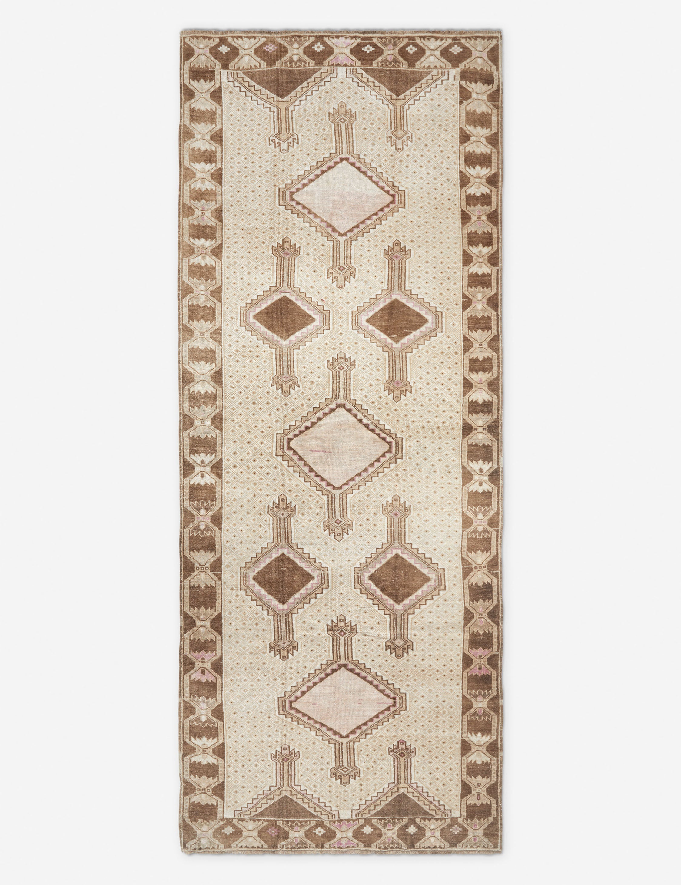 Vintage Turkish Hand-Knotted Wool Rug No. 238, 4'8" x 12'1"