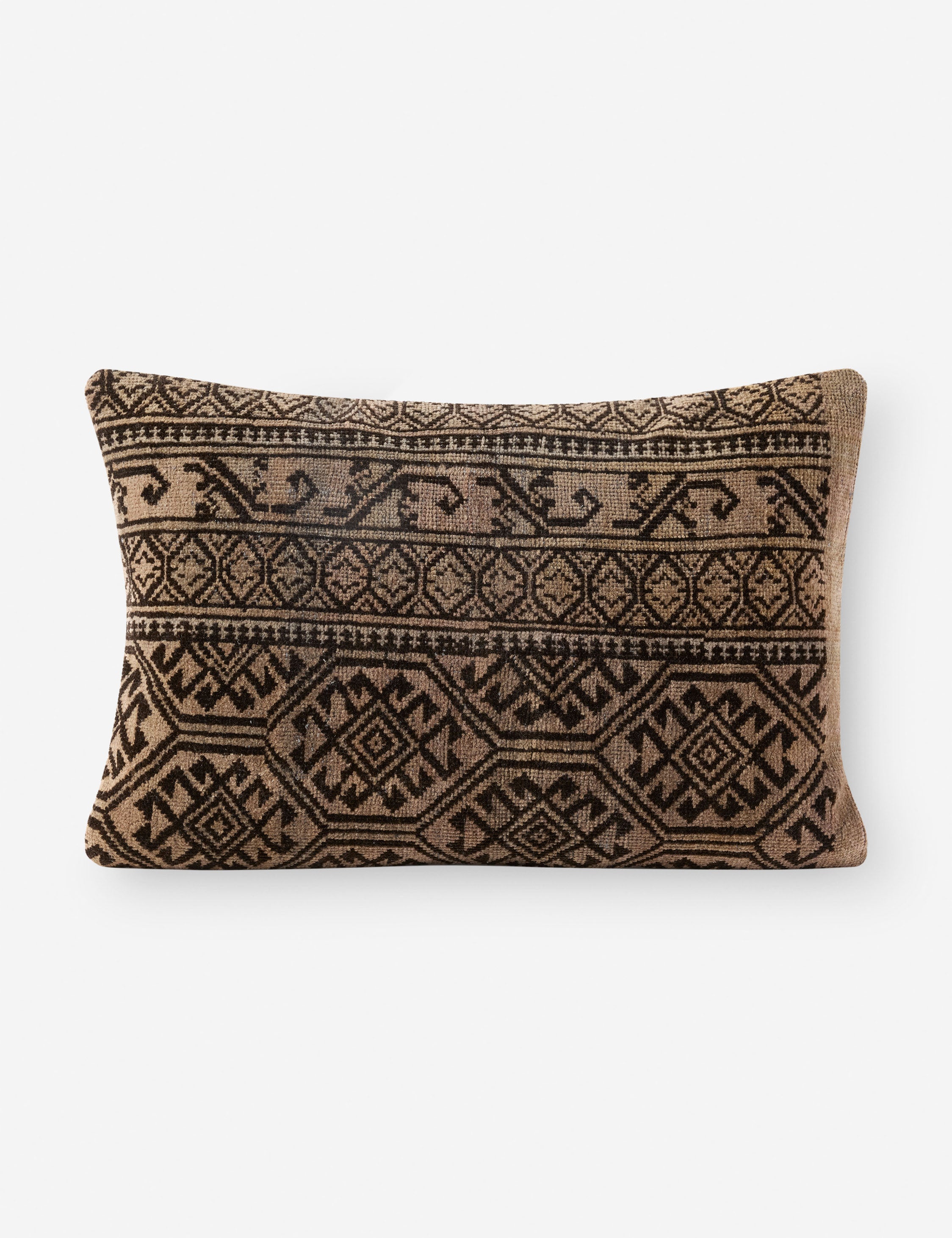 Vintage Lumbar Pillow No. 309, 16" x 24"