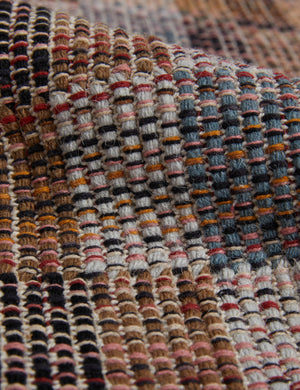 Sorell Handwoven Blend Rug Swatch, Black