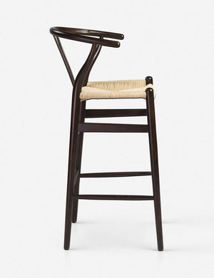 Open Box: Cylia Bar Stool, Walnut