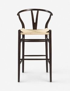 Open Box: Cylia Bar Stool, Walnut