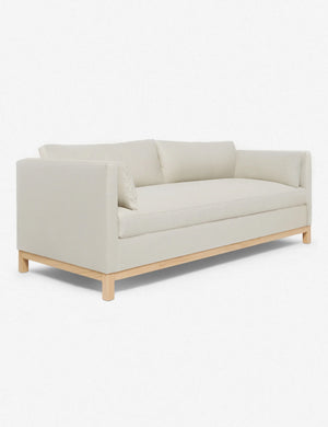 Angled view of the Natural Hollingworth Sofa