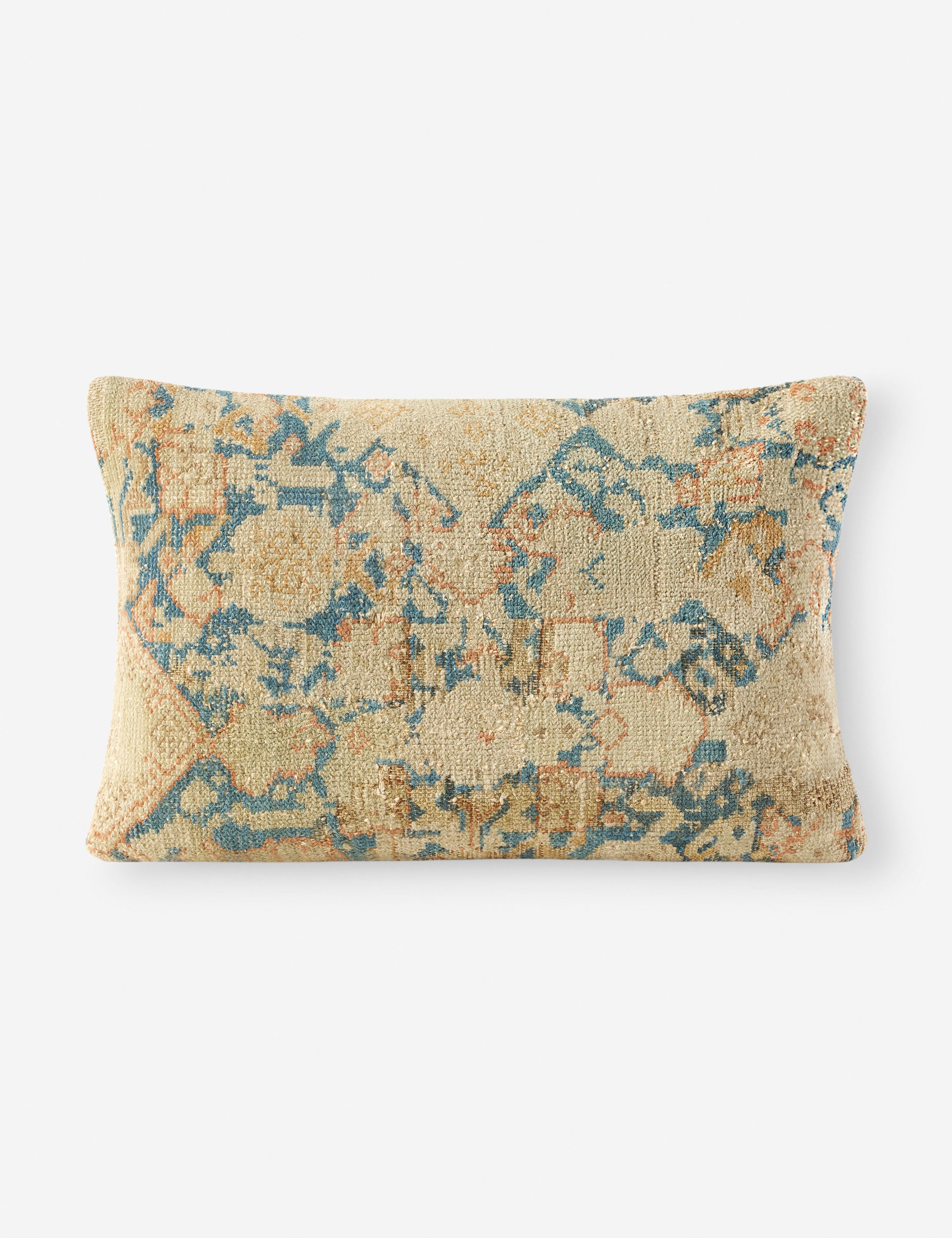 Vintage Lumbar Pillow No. 307, 16" x 24"