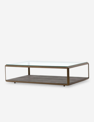 Angled view of the Eryn Coffee Table