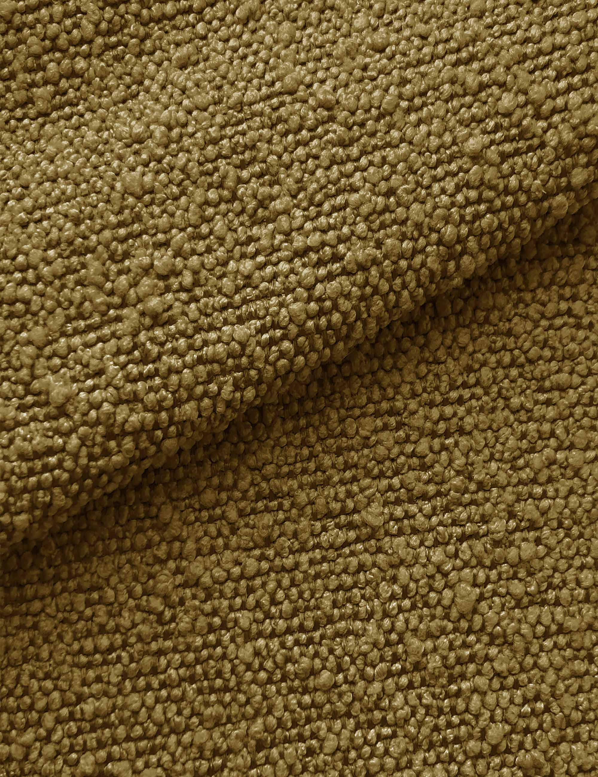Ochre Boucle Fabric Swatch
