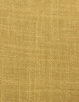 The Golden Linen fabric on the Bailee ottoman