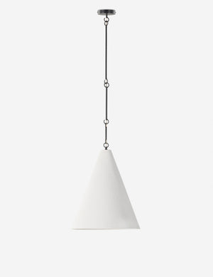 Ashwin sleek cone pendant light.