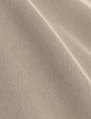 The Natural Linen fabric on the Nabiha platform bed