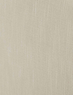 Detailed shot of the Natural Fabric on the Alaya Sofa