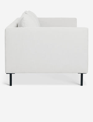 Side of the White Alaya Sofa