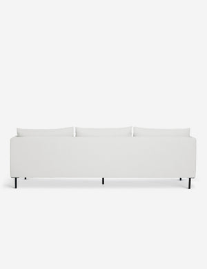 Back of the White Alaya Sofa