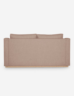 Back of the Coniston Apricot Linen Sleeper Sofa