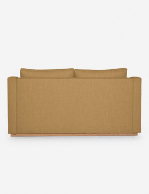 Back of the Coniston Camel Linen Sleeper Sofa