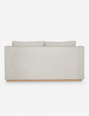 Back of the Coniston Taupe Boucle Sleeper Sofa