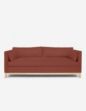 Terracotta Linen Hollingworth Sofa by Ginny Macdonald