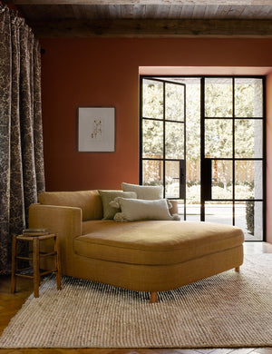 Belmont Media Lounger by Ginny Macdonald : Taupe Boucle