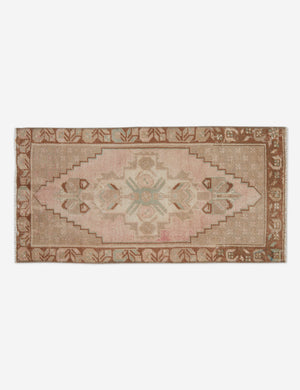 Vintage Turkish Mini Rug No. 9