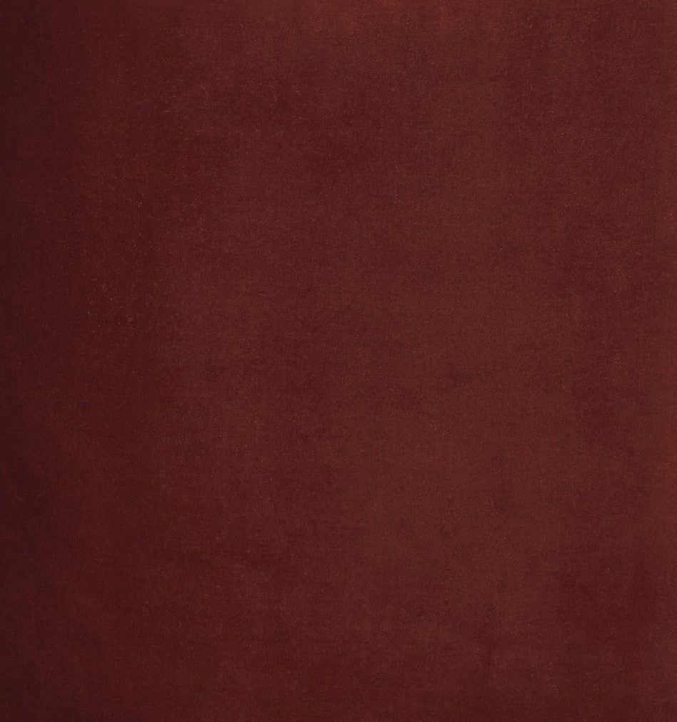 Cotton Velvet Swatch, Paprika