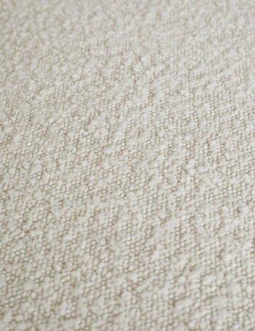 Ivory Modern Boucle Fabric Swatch