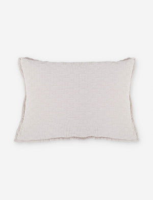 Ojaj light pink cotton matelassé coverlet by pom pom at home