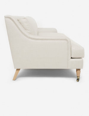 Side of the Rivington Natural Linen sofa